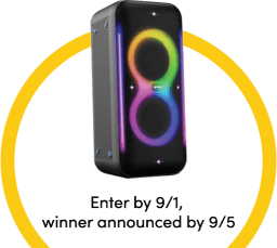Enter by 9/1, winner announced by 9/5