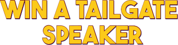 Win a tailgate speaker